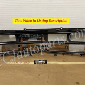 OEM 1971 1972 1973 Cadillac Deville Eldorado Calais LEFT DASH INSTRUMENT CLUSTER SPEEDOMETER RADIO BEZEL WOODGRAIN TRIM #1496235